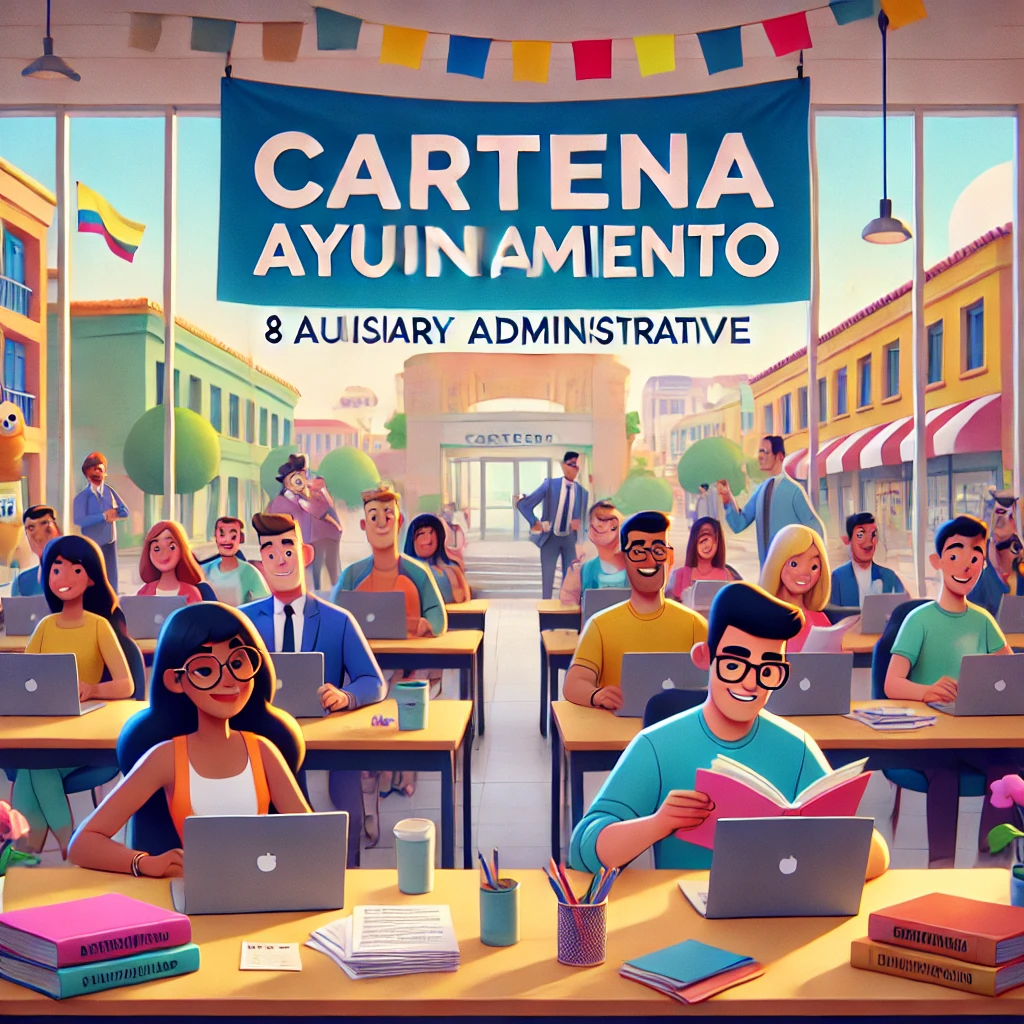 86 plazas de auxiliar administrativo en Cartagena