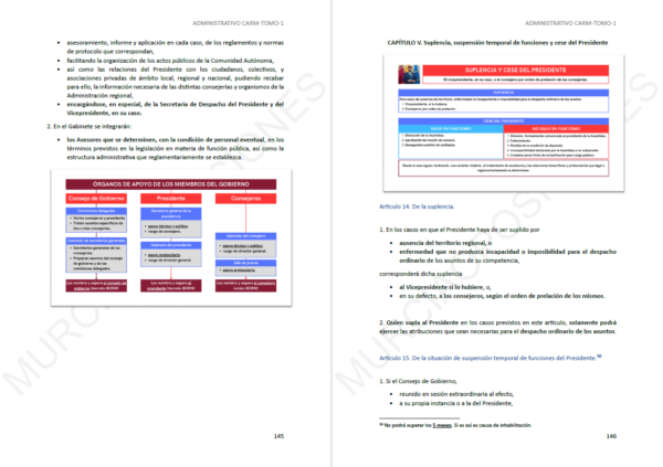 TEMARIO CUERPO ADMINISTRATIVO CARM 2025 [TOMO I] + LIBRO DE TESTS [TOMO I] +ACTUALIZACIONES (formato PDF) - Imagen 5