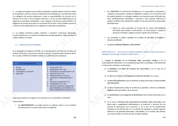 TEMARIO CUERPO ADMINISTRATIVO CARM 2025 [TOMO I] + LIBRO DE TESTS [TOMO I] +ACTUALIZACIONES (formato PDF) - Imagen 4